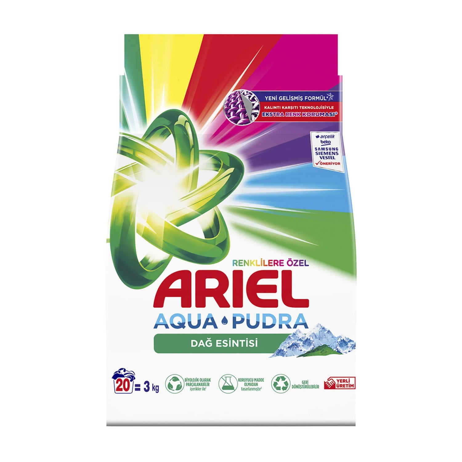 Ariel Colors Dağ Esintisi 3Kg